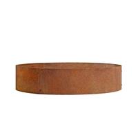 ESTEXO Anneau de plantation - Jardinière surélevée - Rouille - Pour parterre de fleurs - Pour herbes aromatiques - 120 cm