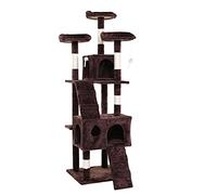 Estexo Arbre à Chats Grattoir à Chats 170 cm XXL Arbre d’Escalade Arbre de Jeu Marron