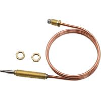 ESTH-007-010 Thermocouple, pour élément chauffant extérieur, filetage de tête M60.75, avec écrous de raccordement M8 x 1, M9 x 1