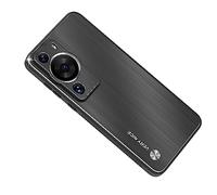 ESTH® Coque pour Huawei P60 Pro/P60 Etui Protection en Silicone & Alliage D'aluminium, Heavy Duty Ultra Slim Antichoc Housse pour Huawei P60 Pro/P60, Noir