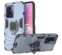 ESTH® Coque pour Oppo A57 5G/A77 5G/Realme V23/Realme Q5i, [360° Support Rotatif] [5 Fois Qualité Militaire Anti-Chute Protection] Étui Housse PC et TPU, Bleu