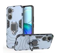 ESTH® Coque pour Vivo Y03 4G/Vivo Y18 4G/Vivo Y28s 5G, [360° Support Rotatif] [5 Fois Qualité Militaire Anti-Chute Protection] Étui Housse PC et TPU, Bleu