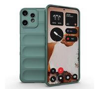 ESTH Coque Silicone Liquide pour Nothing CMF Phone 2 Pro (Vert) avec Protection Anti-germes et Doublure Douce en Microfibre, Housse Full Body Protection Étui Antichoc