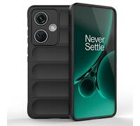 ESTH® Coque Silicone Liquide pour OnePlus Nord CE3 5G/Oppo K11 (Noir) avec Protection Anti-germes et Doublure Douce en Microfibre, Housse Full Body Protection Étui Antichoc