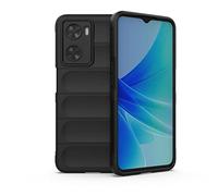 ESTH® Coque Silicone Liquide pour Oppo A57 4G/A77 4G/OnePlus Nord N20 SE (Noir) avec Protection Anti-germes et Doublure Douce en Microfibre, Housse Full Body Protection Étui Antichoc