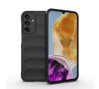 ESTH® Coque Silicone Liquide pour Samsung Galaxy M15 5G/F15 5G (Noir) avec Protection Anti-germes et Doublure Douce en Microfibre, Housse Full Body Protection Étui Antichoc