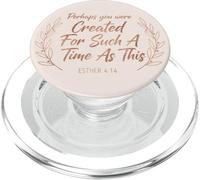 Esther 4:14 Verse biblique Femmes chrétiennes PopSockets PopGrip pour MagSafe