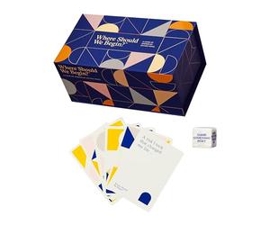 ESTHER PEREL Where Should We Begin? A Game of Stories - Cartes de conversation pour couples et amis - Jeu interactif pour couples avec 200 cartes d'invite - 2 à 6 joueurs - Jeux de cartes pour couples