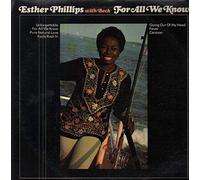 ESTHER PHILLIPS WITH BECK - FOR ALL WE KNOW LP US KUDU 1976