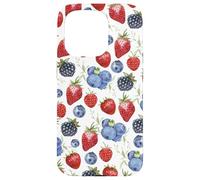 Esthétique Baie, Fraise, Myrtille, Mû Coque pour iPhone 15 Pro