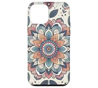 Esthétique Boho Mignon Botanique Mandala Floral Fleurs Jardin Coque pour iPhone 12 mini