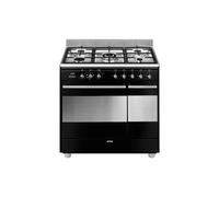 ESTHETIQUE CLASSICA 90cm MIXTE INOX NOIR BRILLANT - SCB92MN8