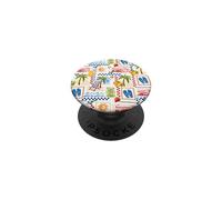 Esthétique été Italien côtier méditerranéen Mignon Vacances PopSockets PopGrip Adhésif