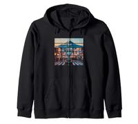 Esthétique Japon Années 80 90 Tokyo Osaka Street Sweat à Capuche