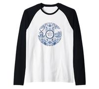 Esthétique néerlandaise Bleu de Delft Classique Manche Raglan