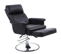 Esthetique Professionnel Fauteuil de Massage Hydraulique Multifonction - Fauteuil de Relaxation pour Extension de Cils Tatouage Pedicure (Noir)