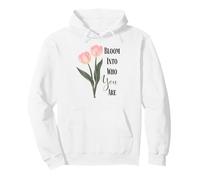 Esthétique Tulipe Rose Floraison Sweat à Capuche