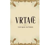 Estilo vintage diseño retro,con detalles de elemento antiguos o patrones clasicos. colores como el dorado, cobre o pasteles: cuaderno de rayas Antique style vintage