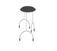 Estiluz Volta R70.3D Pendelleuchte, noir