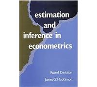 Estimation and Inference in Econometrics James G. MacKinnon, Russell Davidson (Auteur)