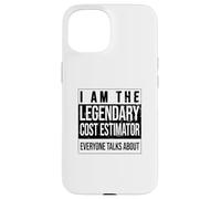 Estimation des coûts Anniversaire né Estimateur de coûts Coque pour iPhone 15