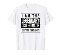 Estimation des coûts Anniversaire né Estimateur de coûts T-Shirt