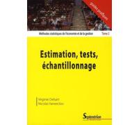 Estimation, tests, échantillonnage