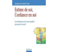 Estime de soi, confiance en soi