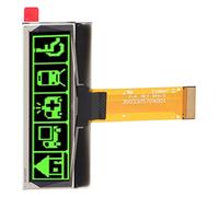Estink 2,23 Pouces 123x32 Module d'affichage OLED Résolution Économie d'énergie de Lumière Mince pour Les Amateurs 'électronique de Bricolage (Green)