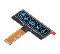 Estink 2,23 Pouces 123x32 Module d'affichage OLED Résolution Économie d'énergie de Lumière Mince pour Les Amateurs 'électronique de Bricolage (Blue)