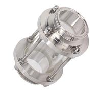 Estink 304 Verre de Vue en Acier Inoxydable avec Une Pression Maximale de PN6 pour Une Verticale ou Horizontale dans l'industrie Alimentaire et l'industrie de la Médecine (76 mm / 2,99 Pouces)