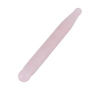 Estink Bâton de Massage en Quartz Rose, Outil d'Acupuncture et Thérapie Gua Sha, Pierre de Cristal