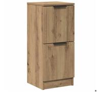 ESTINK® Buffet bas contemporain - Armoire Polyvalent - pour Cuisine/Salon - chêne artisanal 30x30x70 cm - bois d'ingénierie @@2306