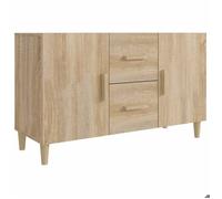 ESTINK® Buffet bas contemporain - Armoire Polyvalent - pour Cuisine/Salon - chêne sonoma 100x36x60 cm - bois d'ingénierie @@1812