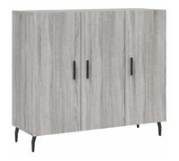 ESTINK® Buffet bas contemporain - Armoire Polyvalent - pour Cuisine/Salon - sonoma gris 90x34x80 cm - bois d'ingénierie @@2097