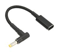 Estink Câble Adaptateur USB de Type C Femelle vers 4,8 X 1,7 Mm Mâle, Câble Adaptateur de Type USB C avec Double Puce Pd E Mark pour la Maison, Le Bureau, Les Voyages, Les Voyages