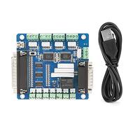 Estink Carte Contrôleur CNC 5 Axes, Interface avec Câble USB, Commande de Moteur Pas à Pas, Carte de Dérivation pour Machine de Gravure