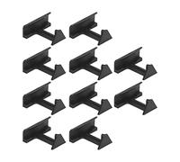 Estink Clamp/Holder de Drainage de Panneau Solaire Anti-âge 10pcs Pan Panneau de Guide d'eau pour Photovoltaïque (3,5 cm)
