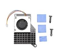 Estink Claseur Actif en Alliage en Aluminium Précis avec Connecteur à 4 Broches pour RasPI 5, Refroidissement Rapide et Dissipation de Chaleur Rapide pour un Fonctionnement Stable, ajusté pour les