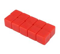 Estink Compact 16 Mm à Vierge en Jeu Léger et Portable pour Le Dessin et l'écriture, Pack de 30, Enseignement Scolaire (Rouge)