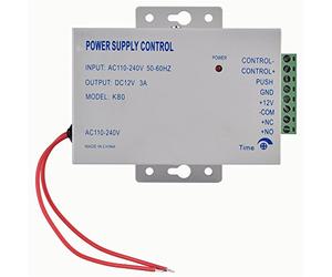 Estink Contrôleur d'alimentation pour Système de Contrôle d'Accès de Porte, AC110V-240V vers DC12V, 30W