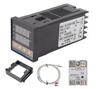 Estink Contrôleur Thermostat Pid Digital LED Fonctionnement Facile de Thermostat Pid Fonction pour l'équipement électrique, Résine (25A)