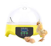 Estink Couveuse Automatique Numérique pour 7 Œufs, Incubateur avec Contrôle de Température pour Élevage de Poulets et Canards