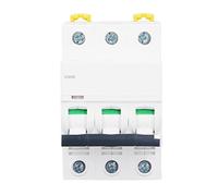 Estink Disassement de Disjoncteur de Circuit Miniature Assemblage Facile Protection du Circuit de Montage de Rail DIN pour AC400V - Protection de Court-circuit - Distribution de Puissance Efficace