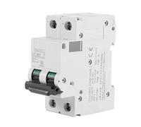 Estink Disjoncteur Miniature C65H-DC 2P 250V DC, 63A, Basse Tension, Commutateur d'Énergie Solaire pour Panneaux Solaires