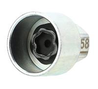 Estink Écrou du Rouleau de Serrure de Roue, Key Antifft Retrait pour B/M/w Mini 1 3 5 6 7Series X1 X2 X3 X4 X5 X6 Z4, Matériau Métallique Premium, dépouillé/endommagé/gelé/Boulons Rouillés
