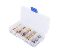 Estink Entretoises M3 en Laiton avec Vis et Écrous, Kit d'Assortiment Mâle Femelle pour Circuit Imprimé, 120 Pièces