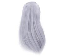 Estink Fibre à Haute Température Long Curly Doll Hair Wig for 1/3 Doll Glossy Remplacement Hair pour 8 Pouces à 9 Pouces, Perruque en Filet en Filet Doux et Durable pour Les Amateurs de Poupées