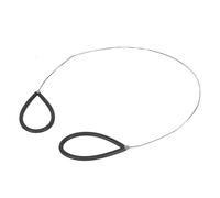 Estink Flexibles en Acier Inoxydable Coupes d'Argile Fire des Outils de Coupe Sûrs pour les Artistes en Argile avec des Outils de de Poterie à Main Noirs, 4 Pc pour la Fabrication de Céramique