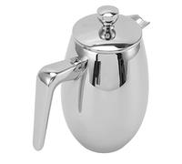 Estink French Press 304 en Acier Inoxydable Double Couche en Forme de Bouche en Forme de Brasserie à Main pour les Amateurs de café de Cuisine à la Maison (350ML)